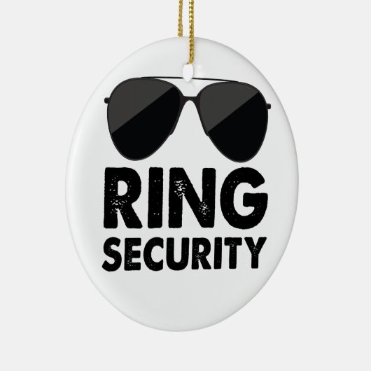 Bruiloft Party Ring Veiligheid Bruiloft Ring Keramisch Ornament (Rechts)
