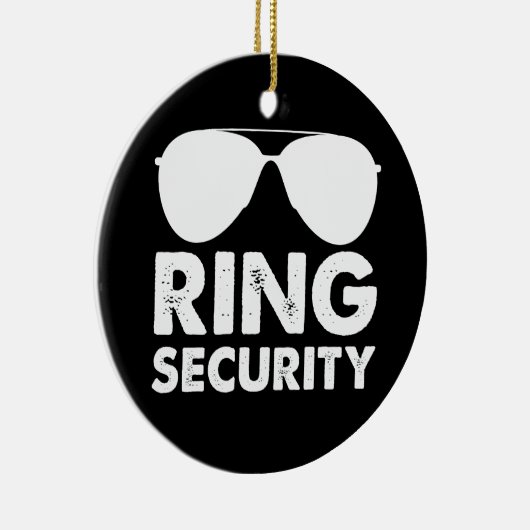 Bruiloft Party Ring Veiligheid Bruiloft Ring Keramisch Ornament (Rechts)