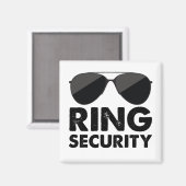 Bruiloft Party Ring Veiligheid Bruiloft Ring Magneet (Voorkant / Achterkant)