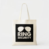 Bruiloft Party Ring Veiligheid Bruiloft Ring Tote Bag (Voorkant)