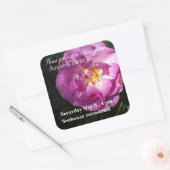 Bruiloft Party Uitnodiging Sticker (Envelop)