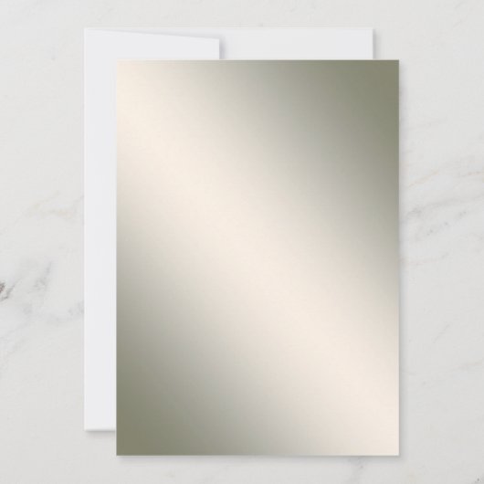 Bruiloft Party Waterverf Perzik Witte Bloem Save The Date (Achterkant)