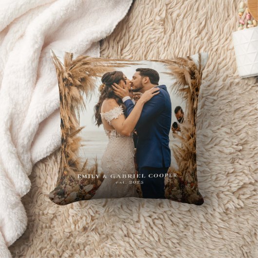 Bruiloft Pas getrouwd paar aandenken Kussen (Deken)