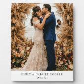 Bruiloft Pas getrouwd Paar Foto Acryl Fotoplaat (Voorkant)