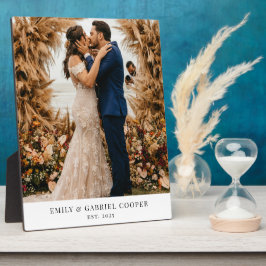 Bruiloft Pas getrouwd Paar Foto Acryl Fotoplaat