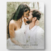 Bruiloft Pas getrouwd Paar Foto Acryl Fotoplaat (Voorkant)
