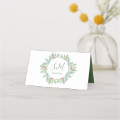 Bruiloft plaats kaart, escort Kaart, kerst Plaatskaartje (Achterkant)