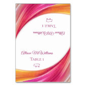 Bruiloft Plaats kaarten-Pork Icon- Kaart (Voorkant)