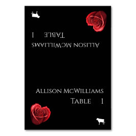 Bruiloft plaats kaarten-vlees icoon-hart vormige r kaart