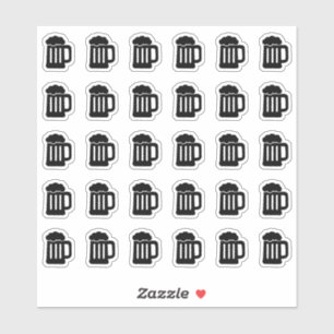 Bruiloft plaatskaart bar menu drankkeuze sticker
