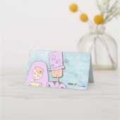 bruiloft plaatskaartje (Achterkant)