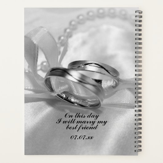 bruiloft planner (Achterkant)