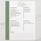 Bruiloft Planner 12 - 5 Maanden Tijdlijn Multomap (Voorkant)