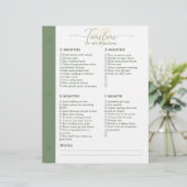 Bruiloft Planner 4 maanden - 1 week tijdlijn pagin (Staand voorkant)