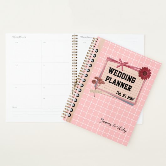 Bruiloft planner boek en organisator 2024 (Display)