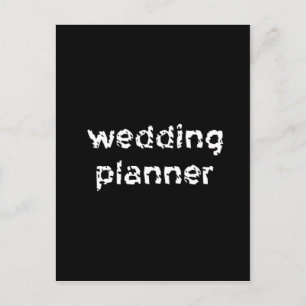 bruiloft Planner Briefkaart