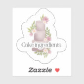 Bruiloft Planner Bruids Sticker (Vel)