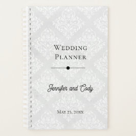 Bruiloft Planner met Foto & Tekst Damask