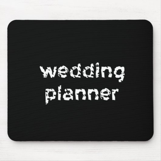 bruiloft Planner Muismat (Voorkant)