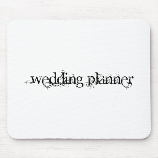 bruiloft Planner Muismat (Voorkant)