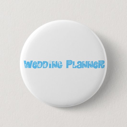 bruiloft Planner Ronde Button 5,7 Cm (Voorkant)