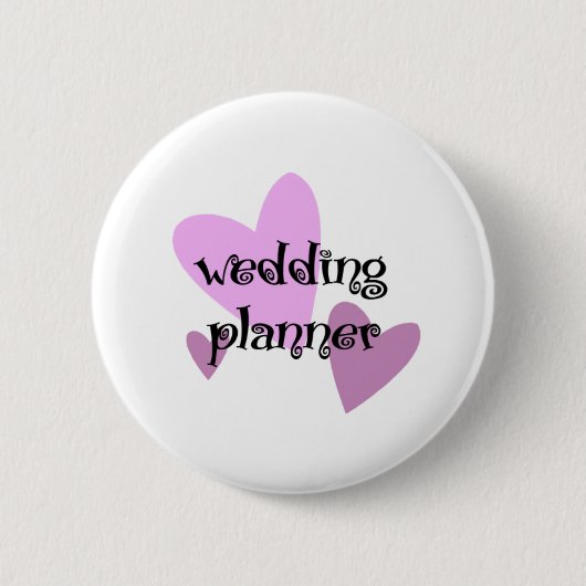 bruiloft Planner Ronde Button 5,7 Cm (Voorkant)