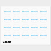 bruiloft Planner Ronde Sticker (Vel)