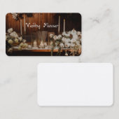 bruiloft Planner Visitekaartje (Voorkant / Achterkant)