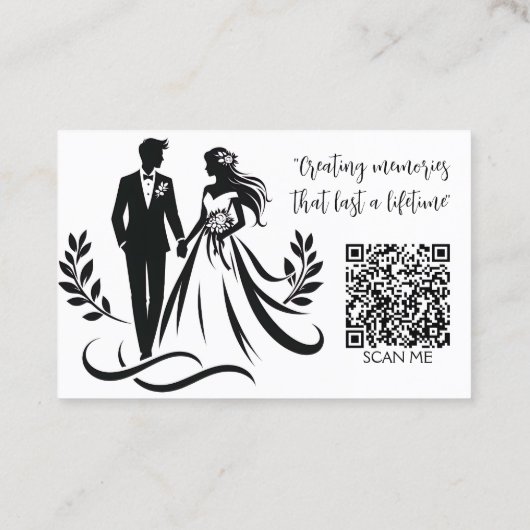 bruiloft Planner Visitekaartje (Achterkant)