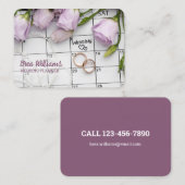 bruiloft Planner Visitekaartje (Voorkant / Achterkant)