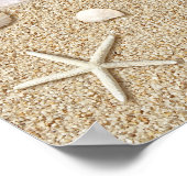 Bruiloft Poster met Strandgolven Proefavond (Hoek)