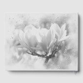 Bruiloft Professionele Klassieke Bloemen Kalligraf Gastenboek (Achterkant)