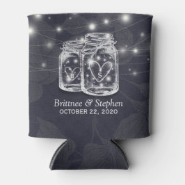 Bruiloft Proost op Liefde Mason Jars String Lights Blikjeskoeler