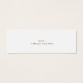 Bruiloft Quiz Kaart (Achterkant)