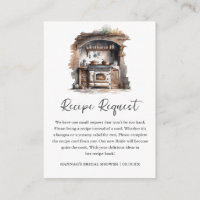 Bruiloft Recept Verzoek Bijlage Kaart
