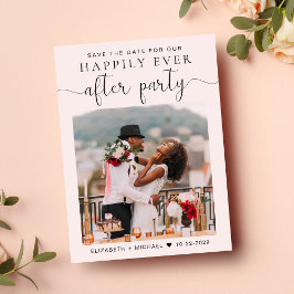 Bruiloft Receptie Foto QR Code Roze Save the Date Aankondigingskaart