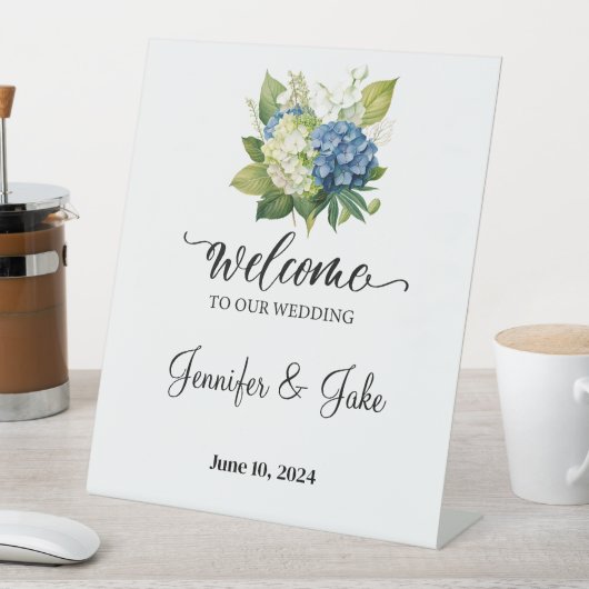 bruiloft reclamebord met voetstuk (Insitu)