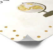 Bruiloft 'Reis'-thema bord Poster (Hoek)