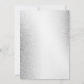 Bruiloft repetitie diner taart Lavendel Bloemen Kaart (Achterkant)