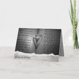 Bruiloft Ring Hart Schaduw Kaart