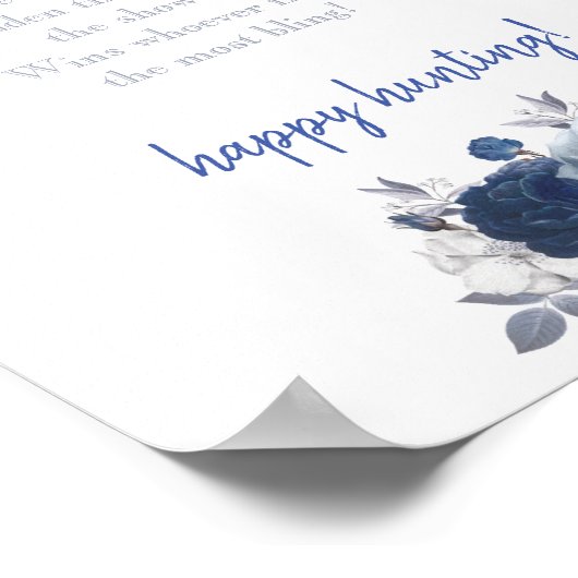 Bruiloft Ring Hunt Spelbord Poster (Hoek)