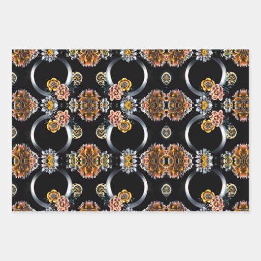 Bruiloft ring wrapping papier vellen (Voorkant 2)