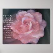 BRUILOFT ROMANTISCH POSTER STIJL ONTWERP (Voorkant)