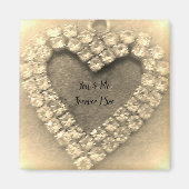 BRUILOFT ROMANTISCHE MAGNEET STIJL ONTWERP (Voorkant)