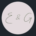 bruiloft ronde sticker<br><div class="desc">Omarm de charme van onze Love Notes Wedding Classic Ronde Sticker, een perfecte aanvulling op uw liefdesvolle feest. Met zijn tijdloze design en grillige touch voegt deze sticker een heerlijk accent toe aan uw huwelijksgunsten en inrichting, waardoor uw speciale dag nog gedenkwaardiger wordt. Tijdloze schoonheid: onze Love Notes Wedding Classic...</div>