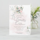 Bruiloft | Roze Bord van de tuinbouwsector Kaart (Staand voorkant)