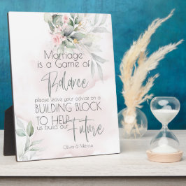 Bruiloft | Roze en Bleke groene olie Fotoplaat