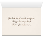 Bruiloft Rozen op Heilige Bijbel (Binenzijde Horizontaal (Onderkant))