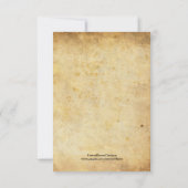 bruiloft RSVP Kaartje (Achterkant)