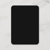 Bruiloft RSVP, QR Code Modern Minimalistisch Eenvo Informatiekaartje (Achterkant)